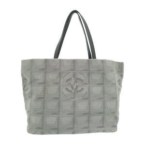 Chanel Line Nylon Tote Bag